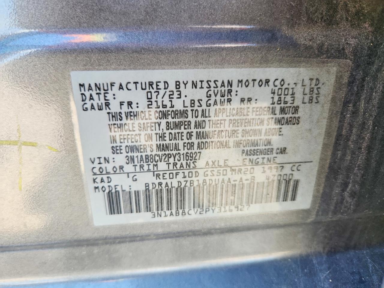 Nissan Sentra Sv