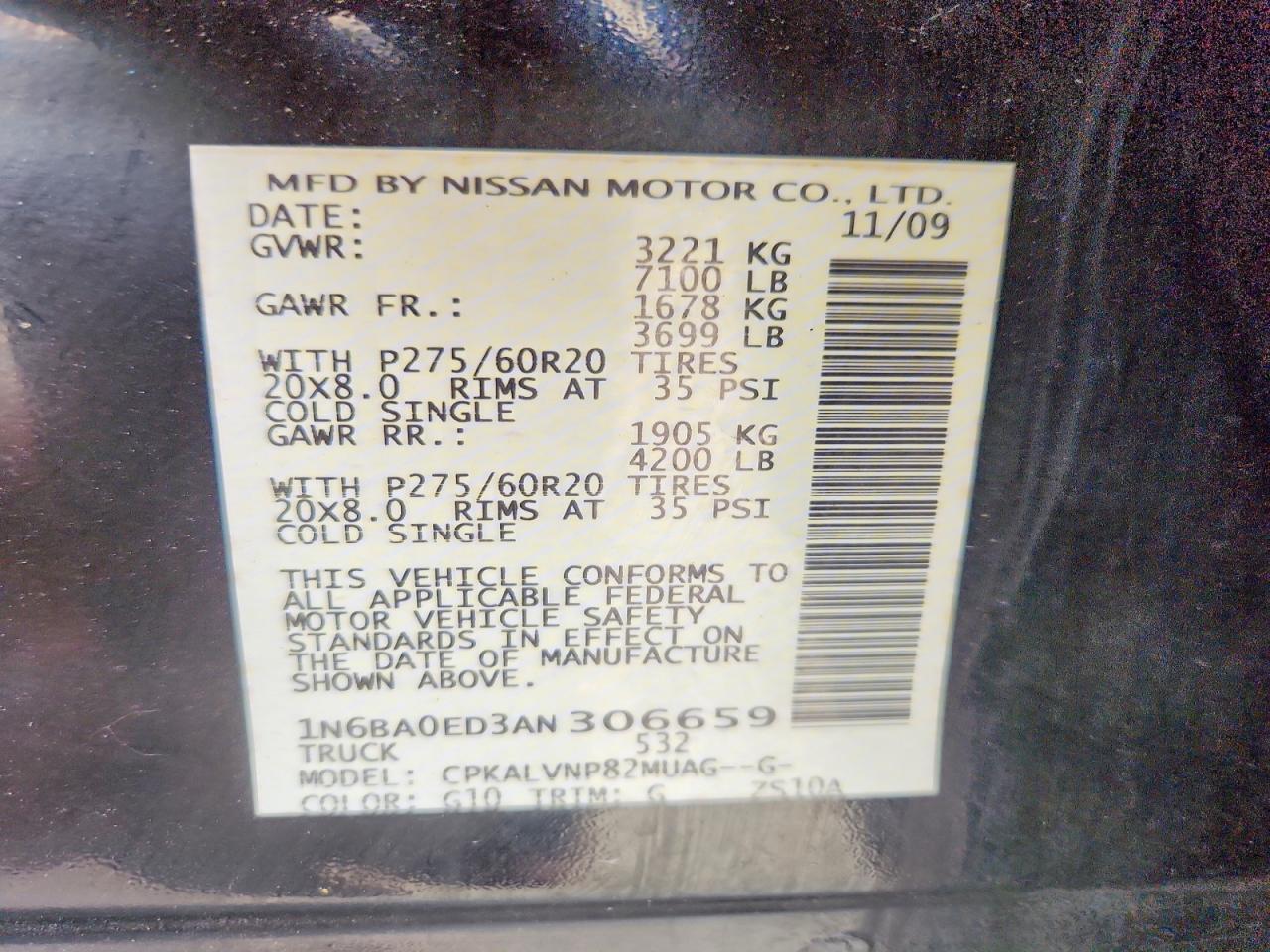 Nissan Titan Se