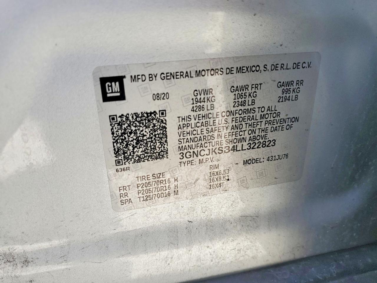 Chevrolet Trax Ls