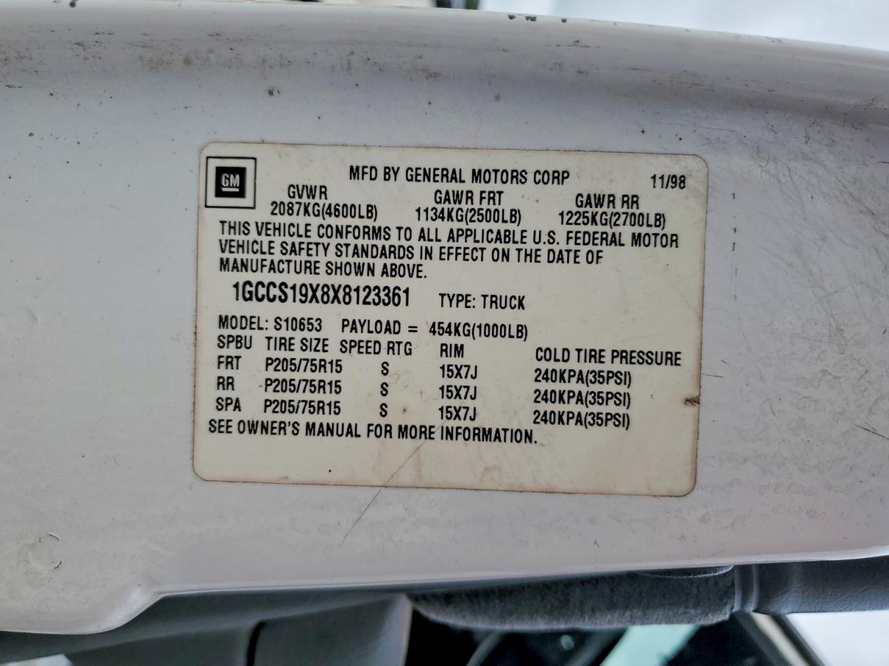 Chevrolet S-10 S10