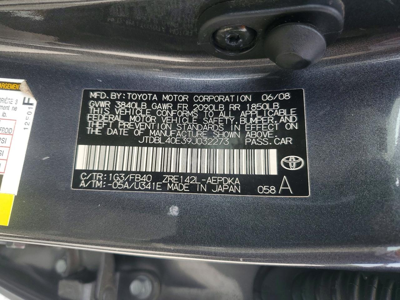 Toyota Corolla Le