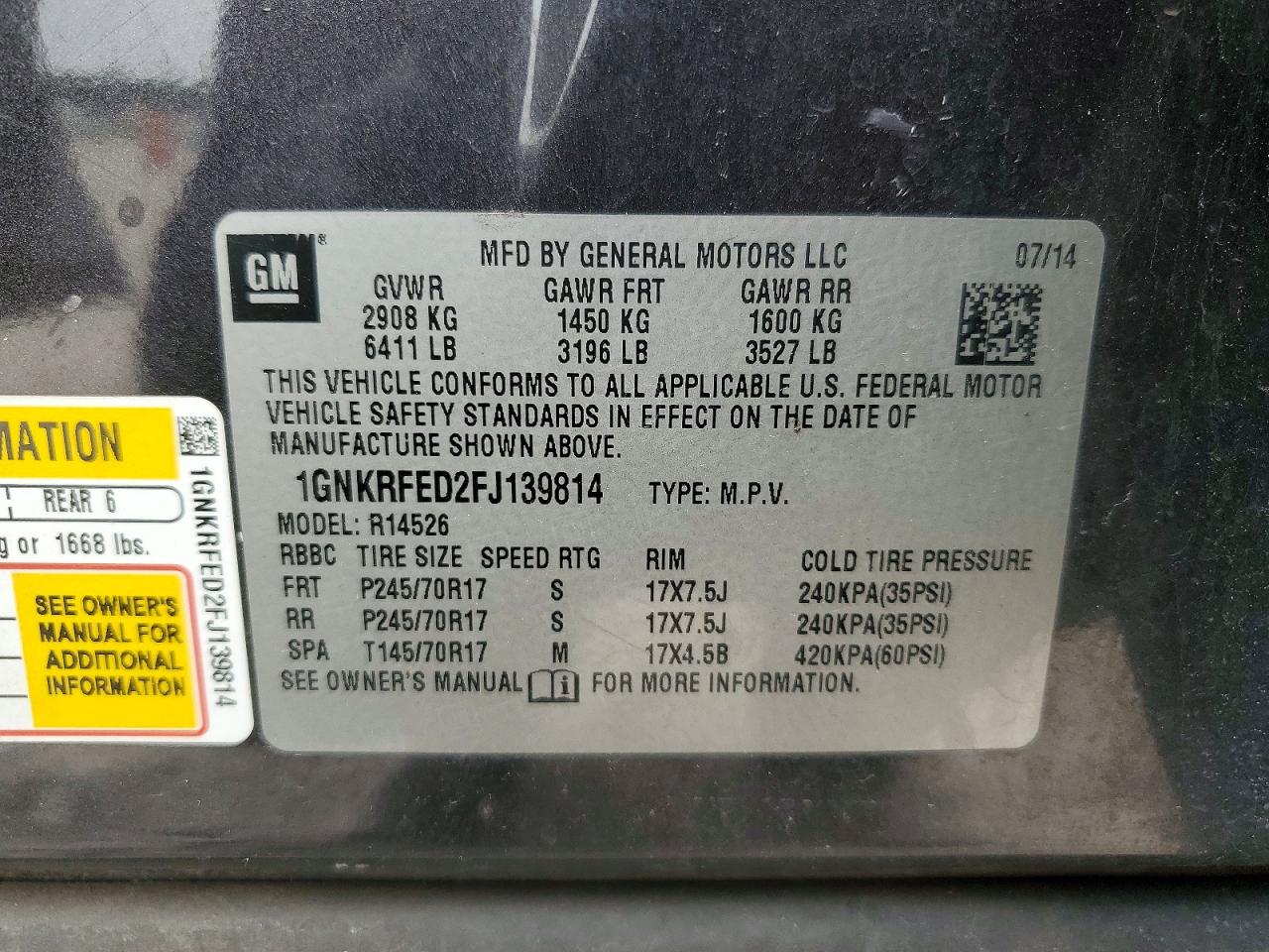 Chevrolet Traverse Ls