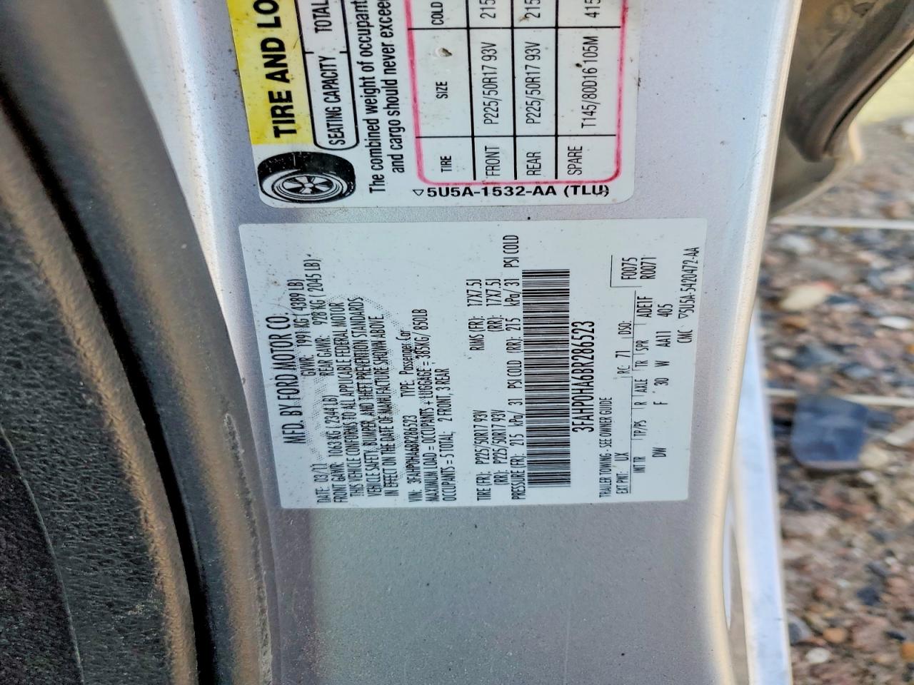 Ford Fusion Se