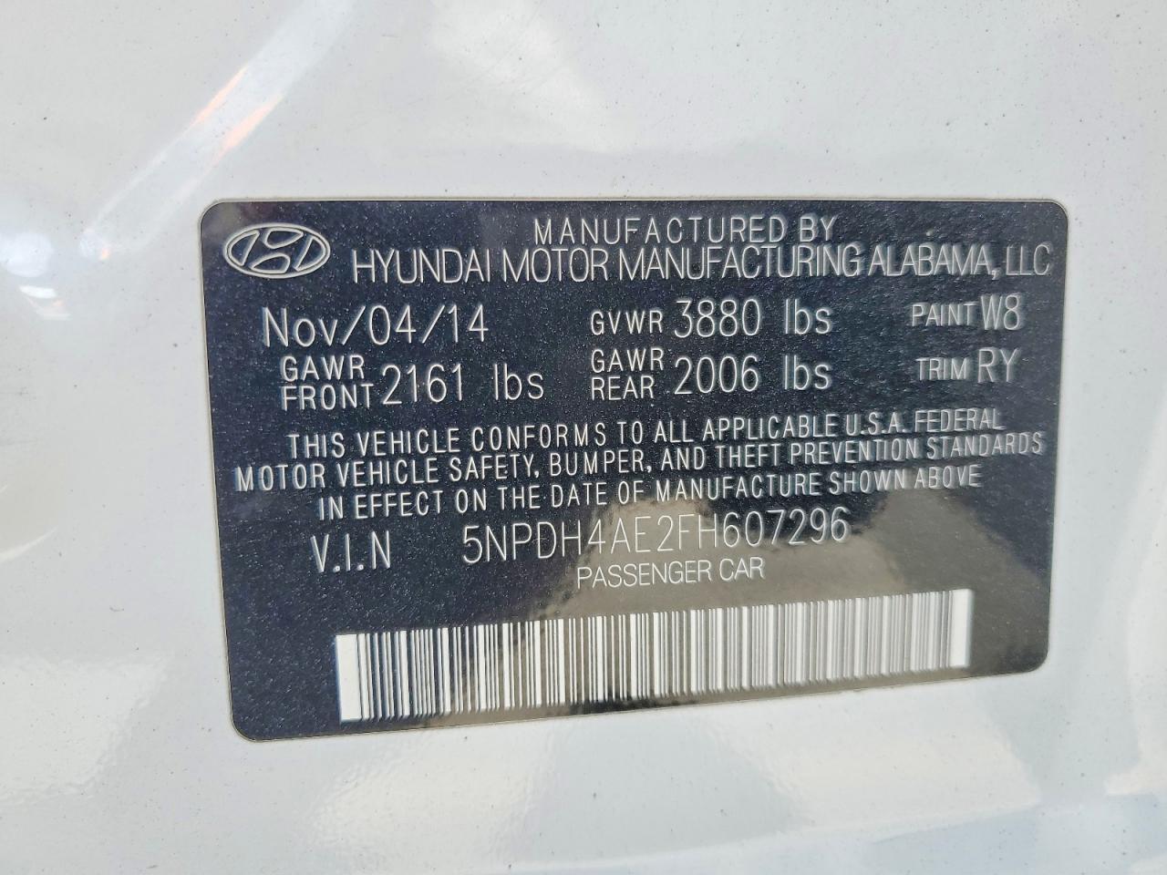 Hyundai ELANTRA Se