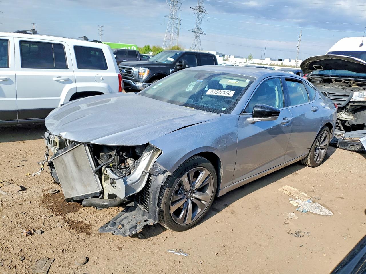Salvage Acura TLX Image