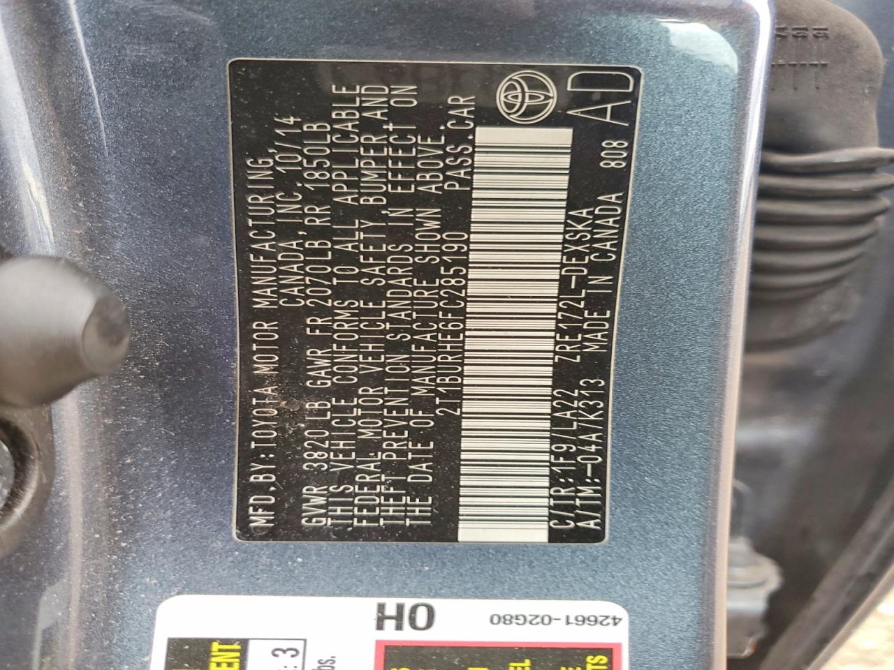 Toyota Corolla S Premium