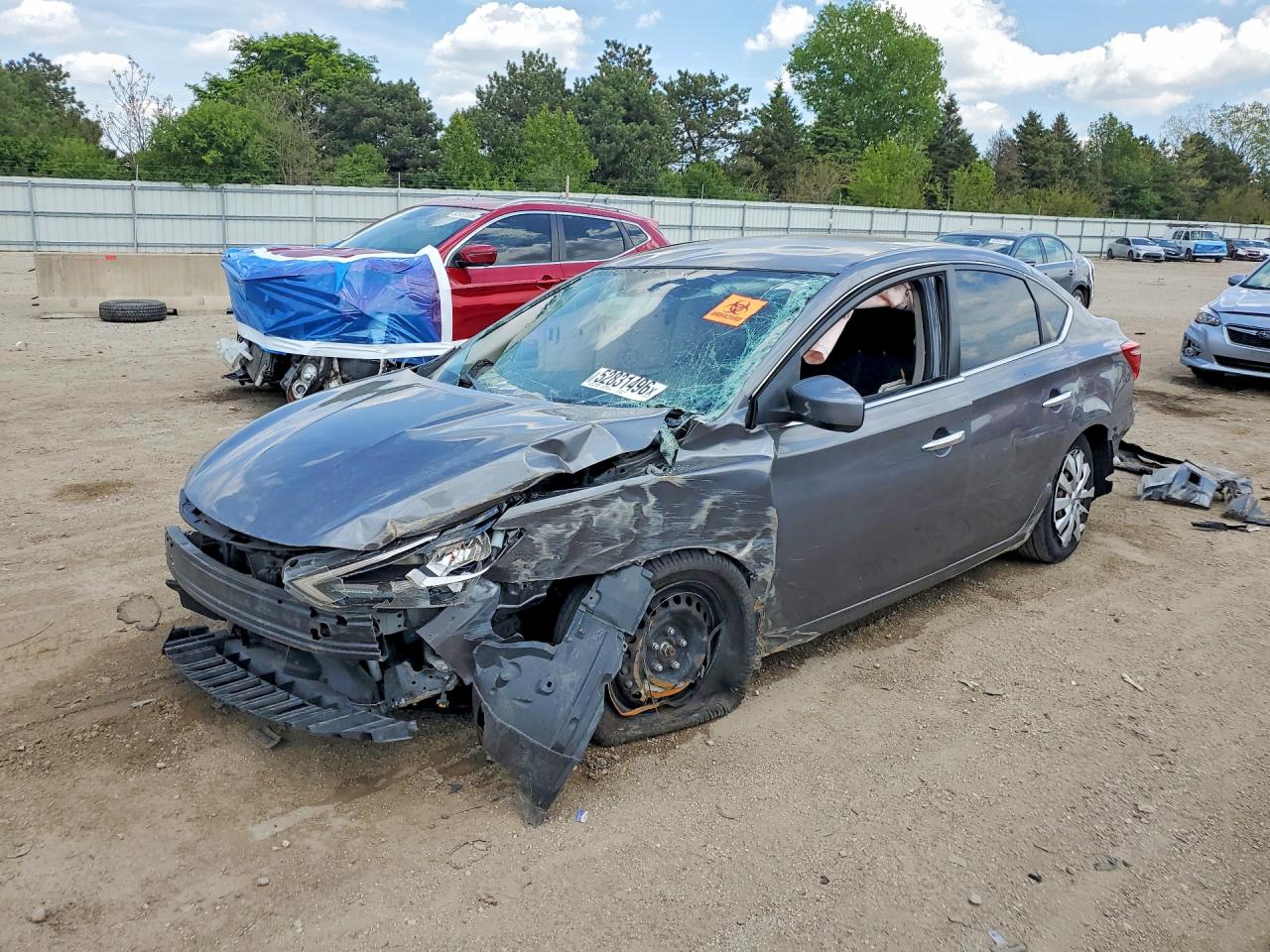 Salvage Nissan Sentra Image