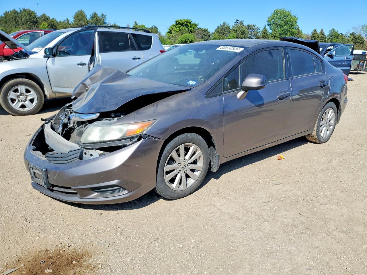 Salvage Honda Civic Image