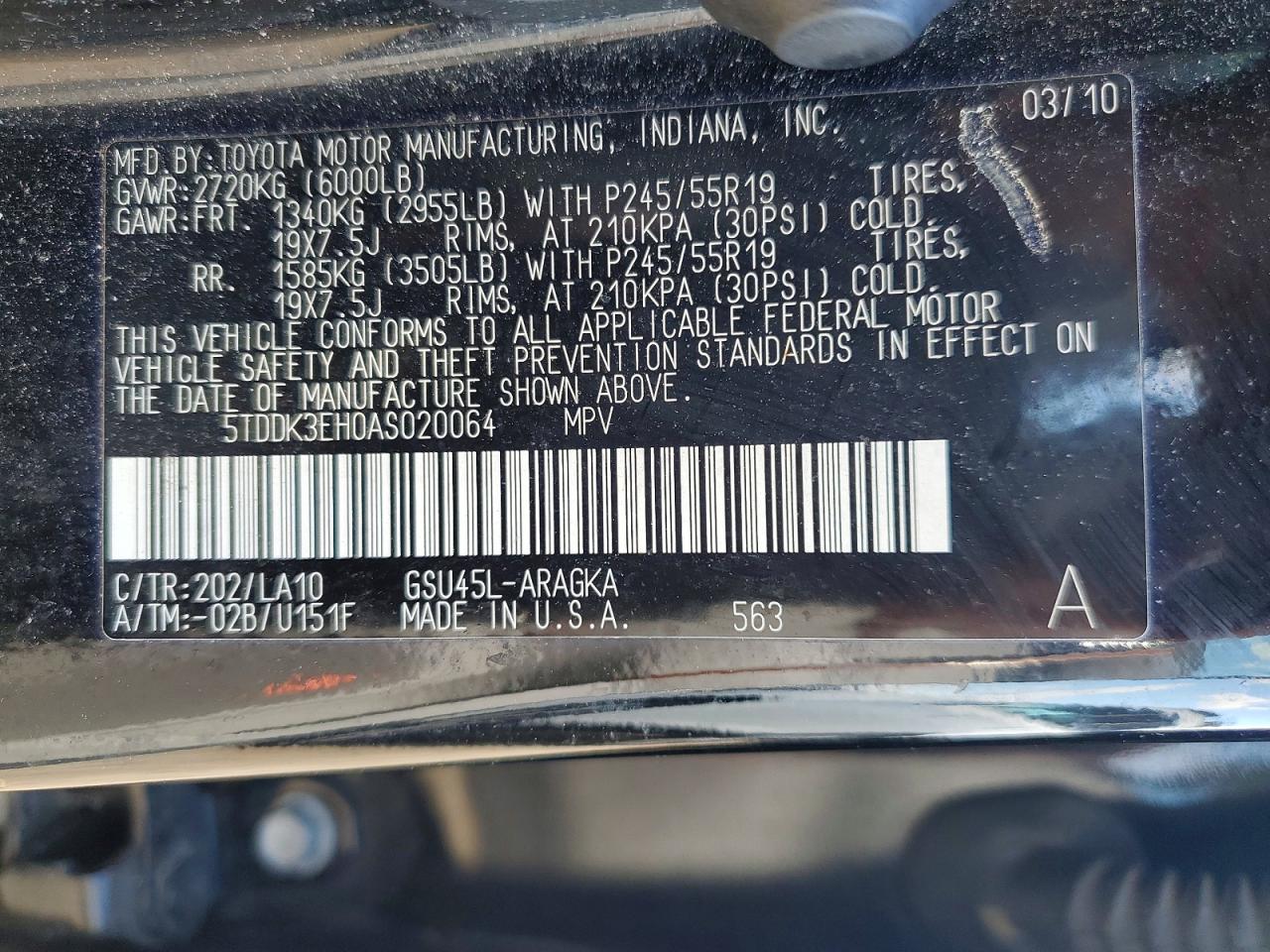 Toyota Highlander Limited