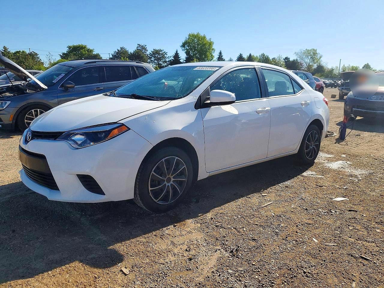 Salvage Toyota Corolla Image