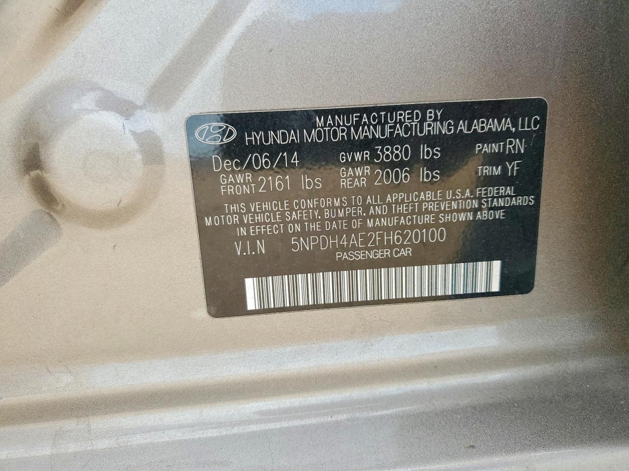 Hyundai ELANTRA Se