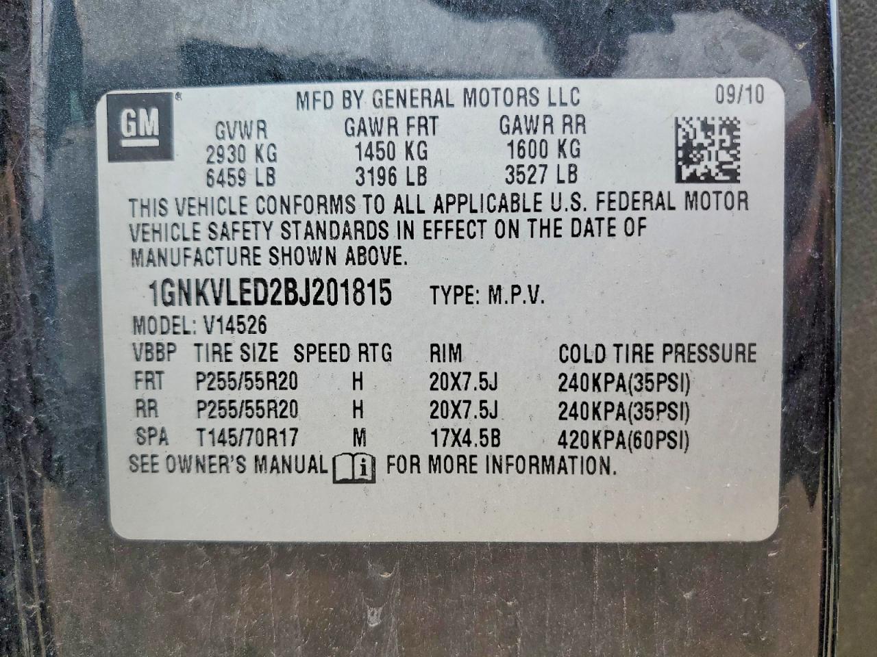 Chevrolet Traverse Ltz