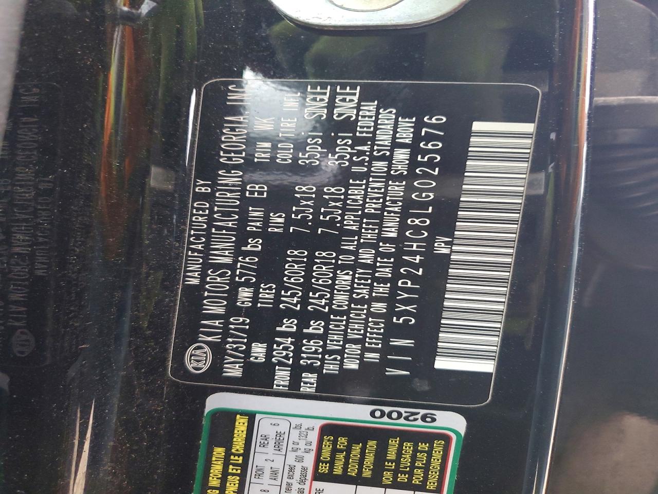Kia Telluride Lx
