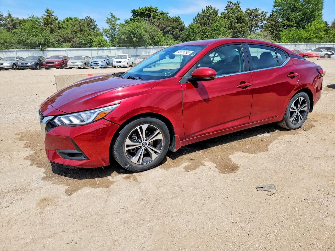 Salvage Nissan Sentra Image