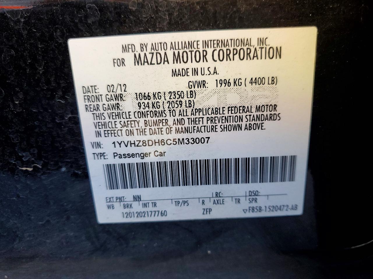 Mazda 6 I