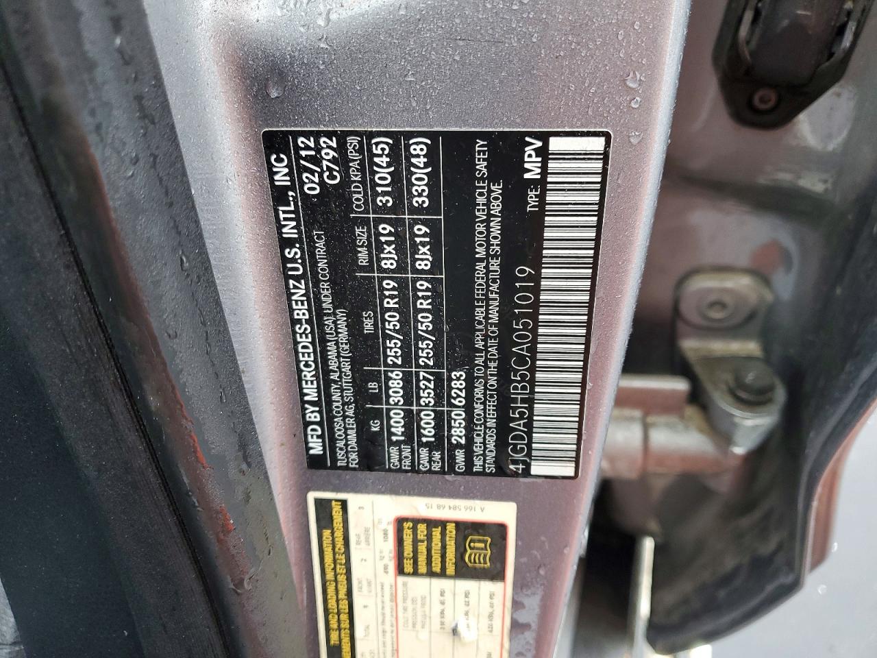Mercedes-Benz M-Class 350 4matic