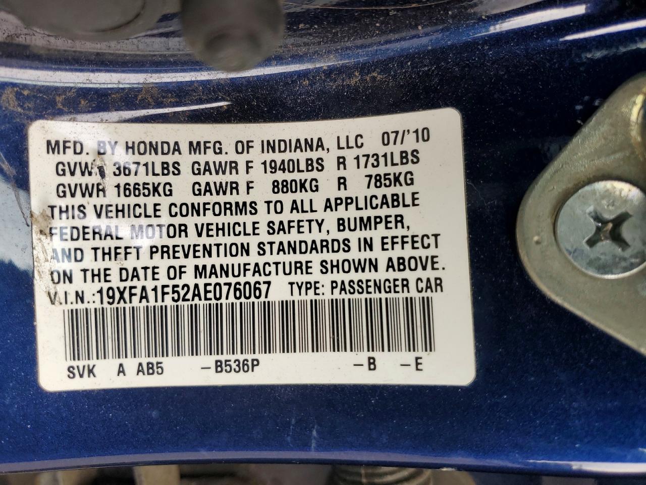 Honda Civic Lx