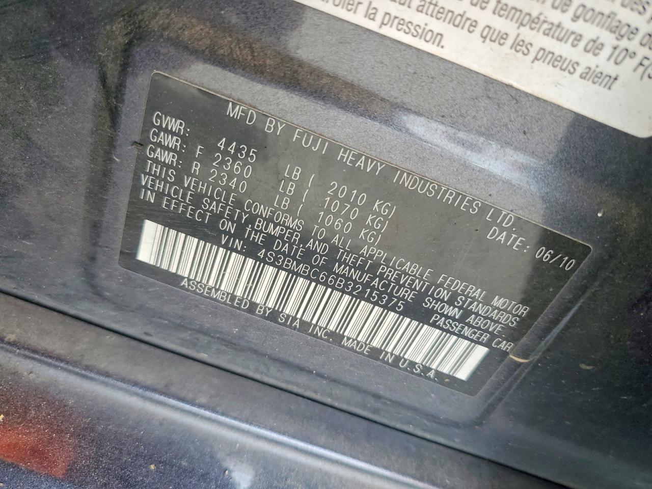 Subaru Legacy 2.5i Premium