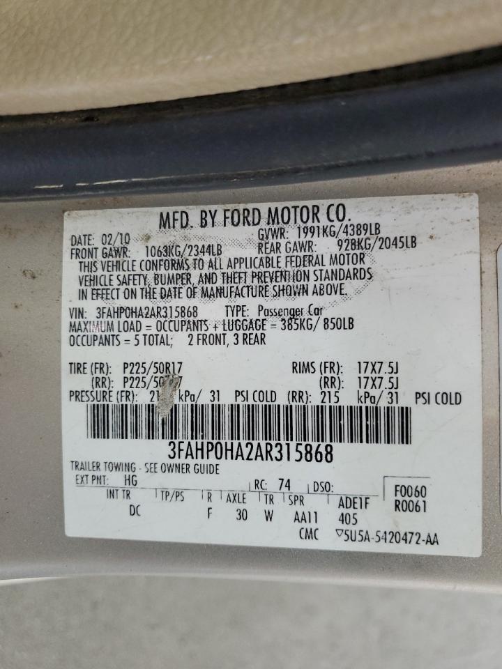 Ford Fusion Se