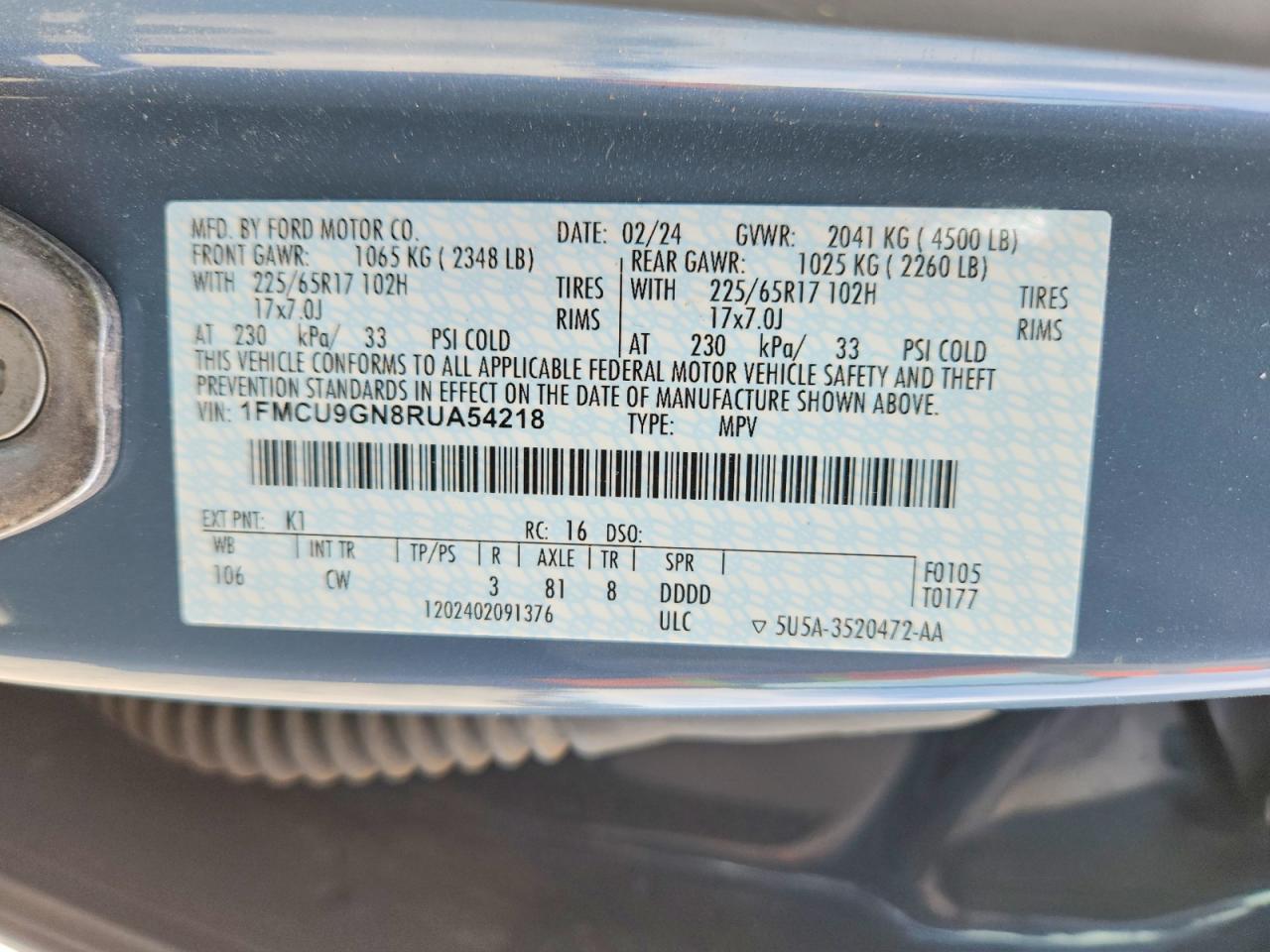 Ford Escape Active