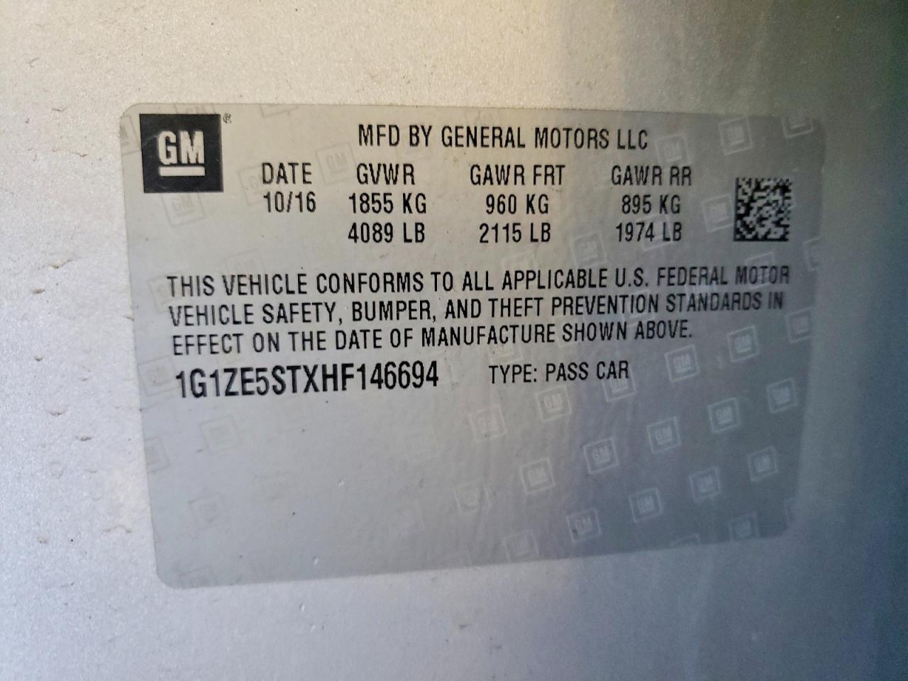 Chevrolet Malibu Lt