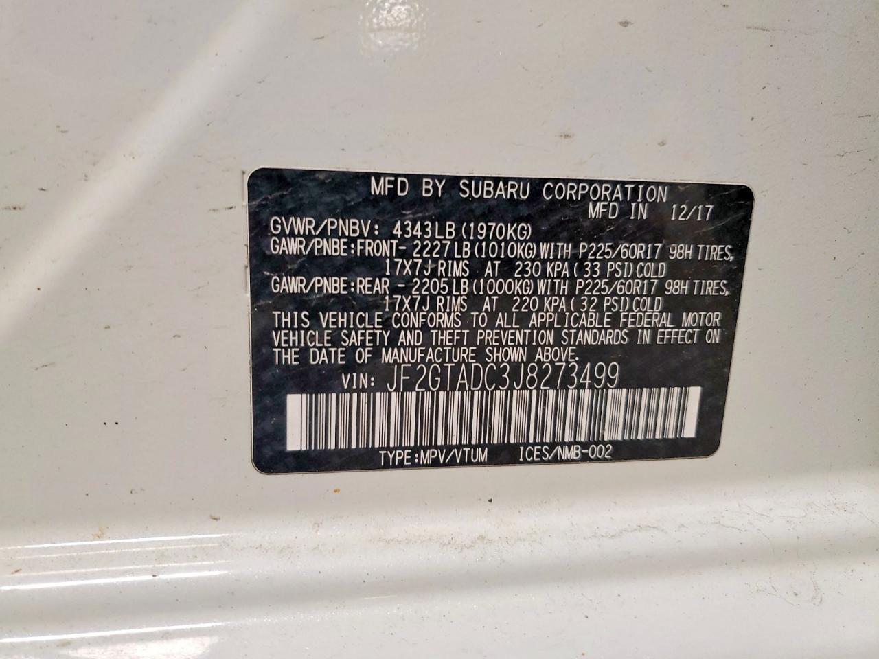 Subaru Crosstrek Premium