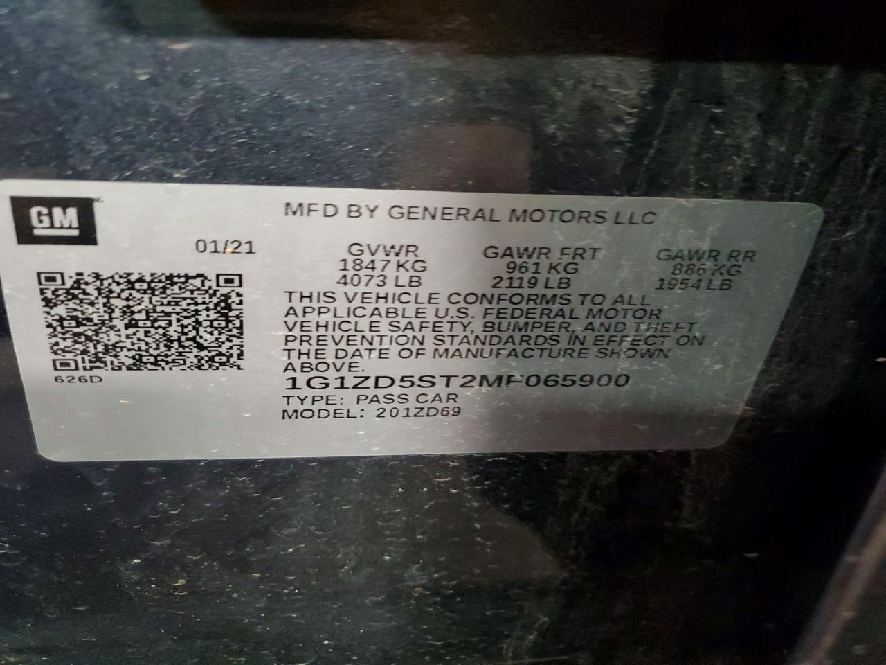 Chevrolet Malibu Lt