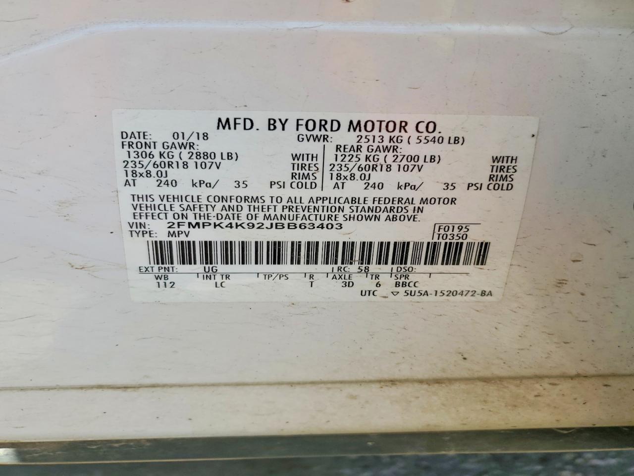 Ford Edge Titanium