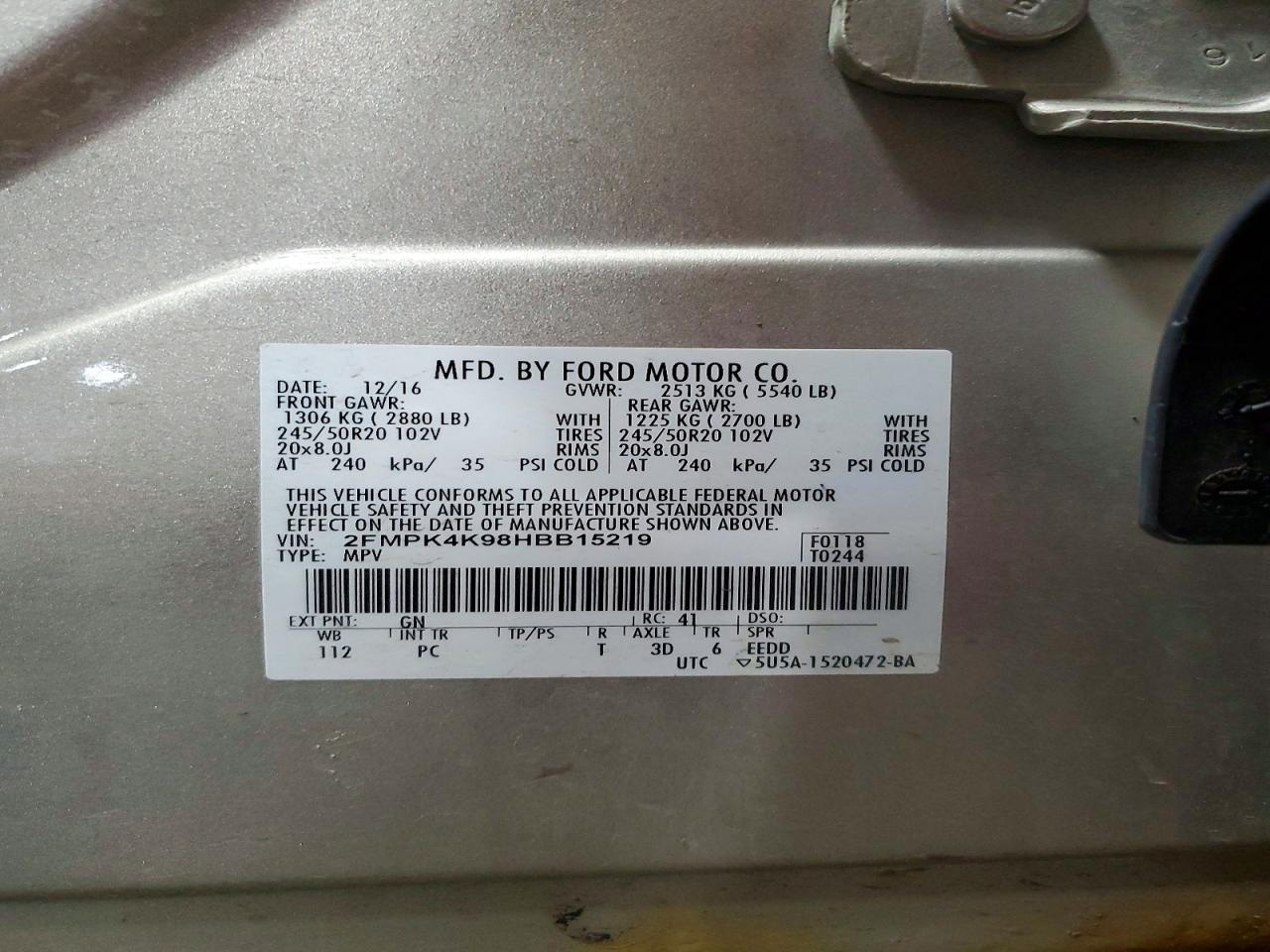 Ford Edge Titanium