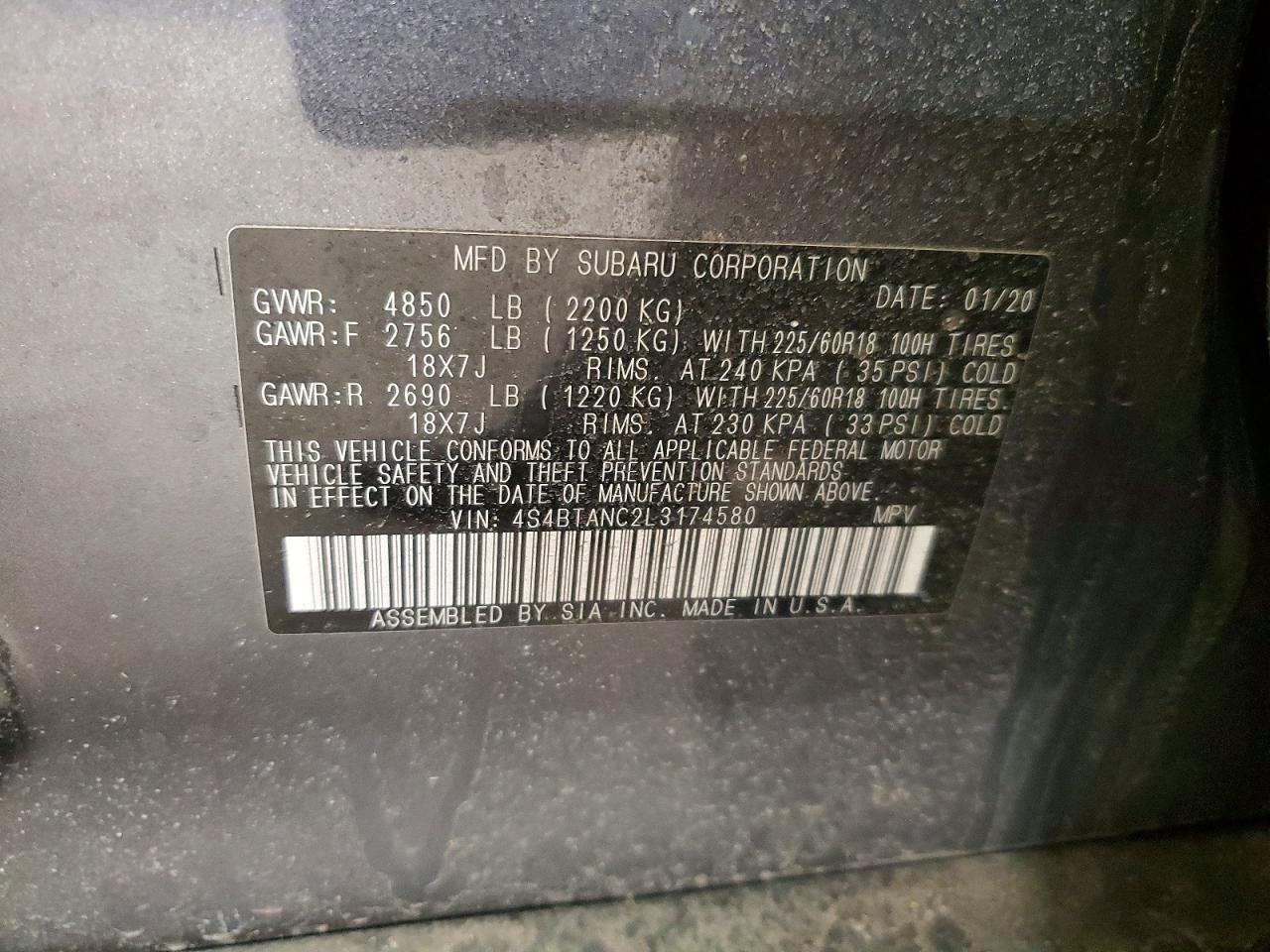 Subaru Outback Limited