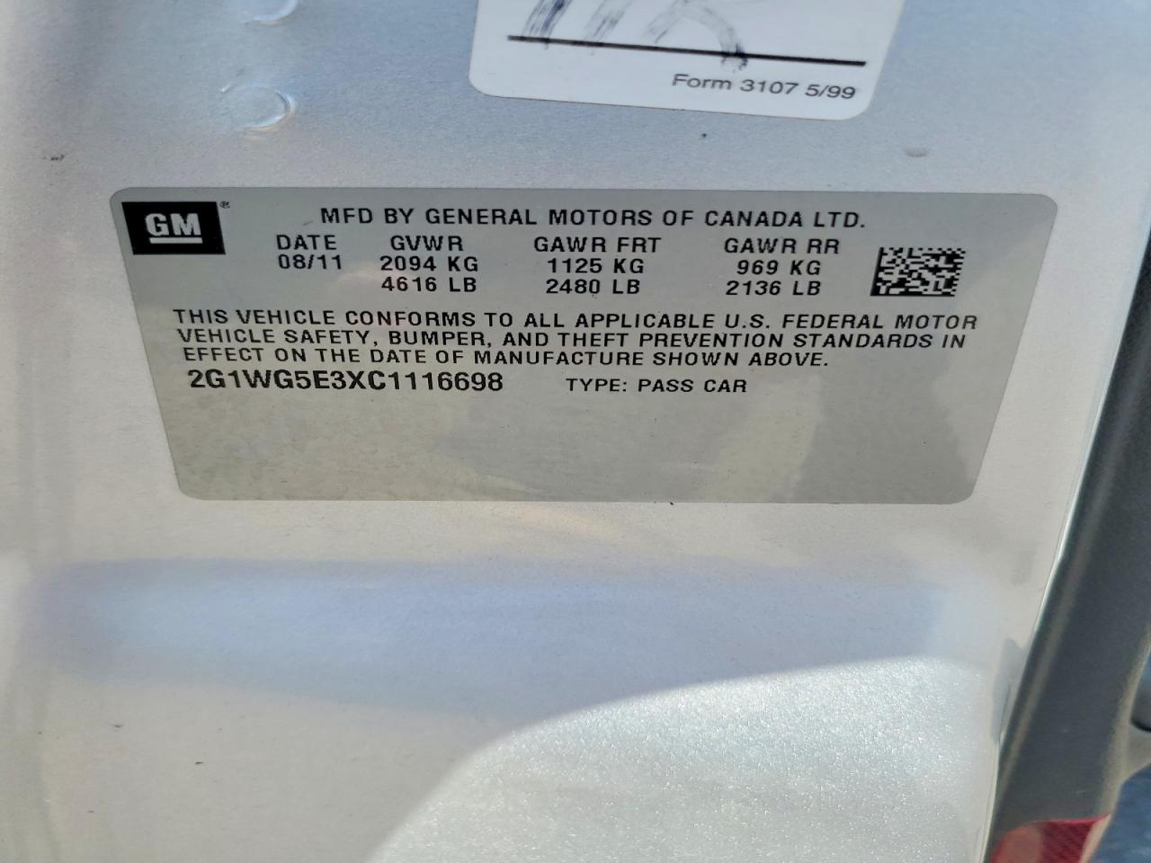 Chevrolet Impala Lt