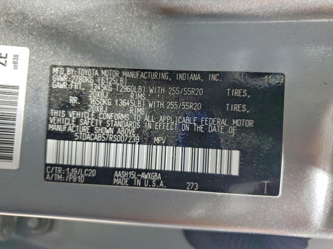 Toyota Grand High Limited