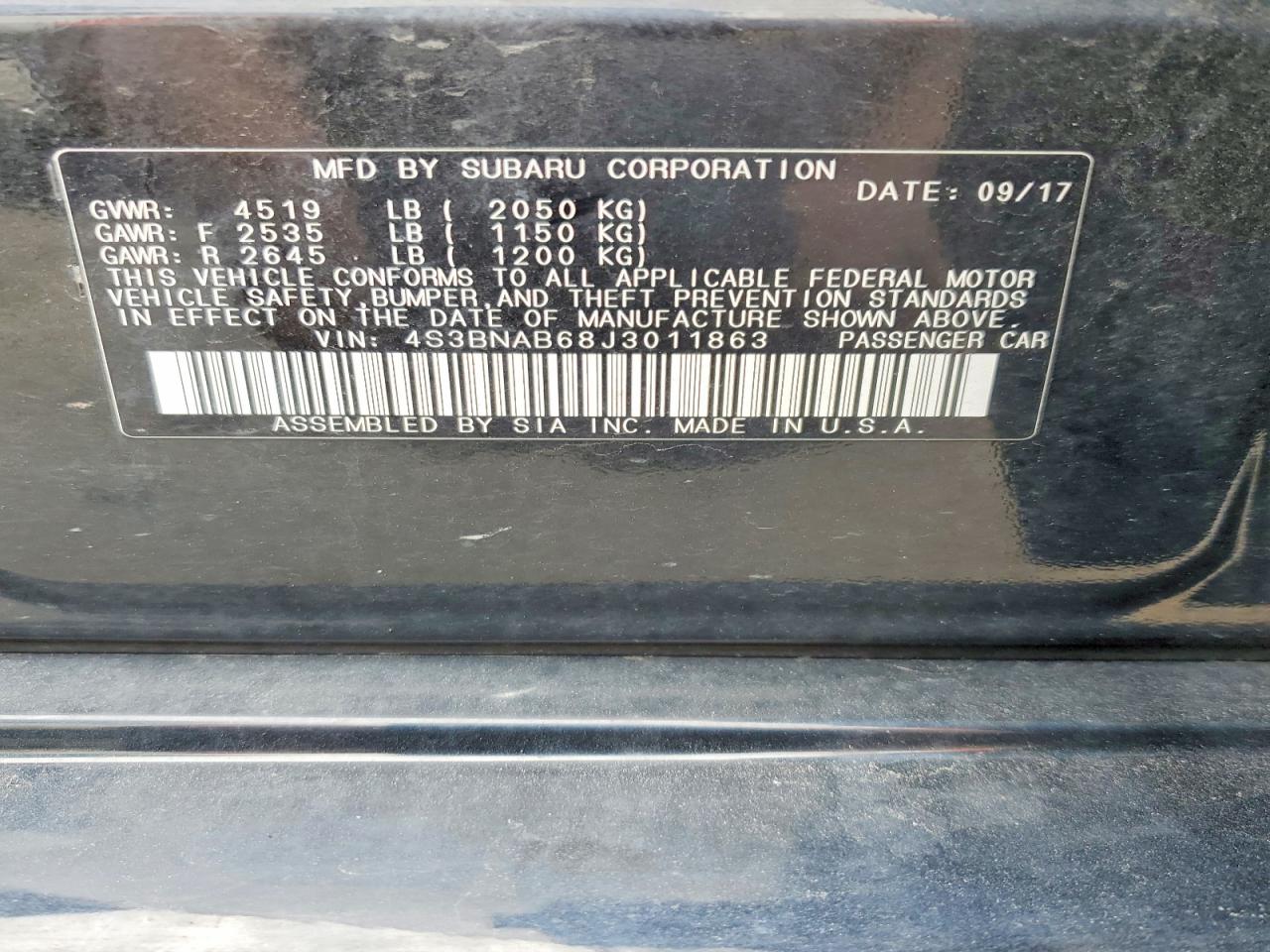 Subaru Legacy 2.5i