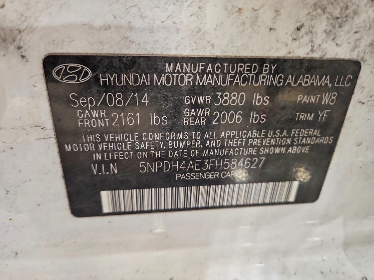 Hyundai ELANTRA Se