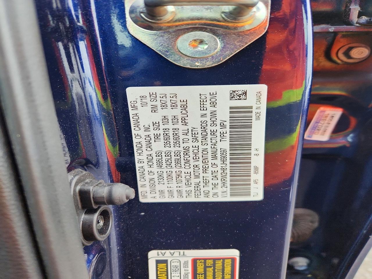 Honda Crv Exl