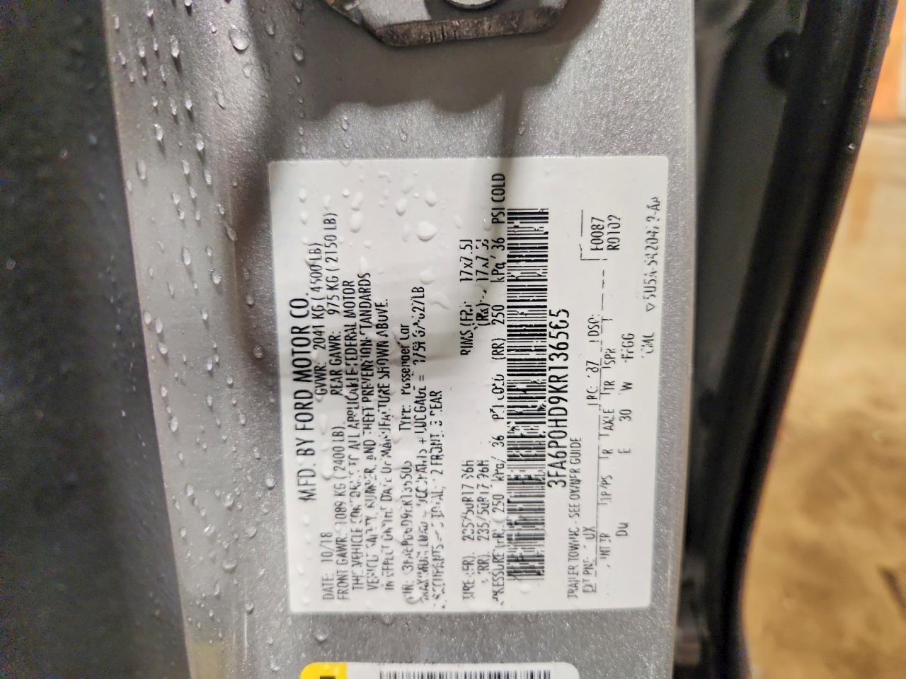 Ford Fusion Se
