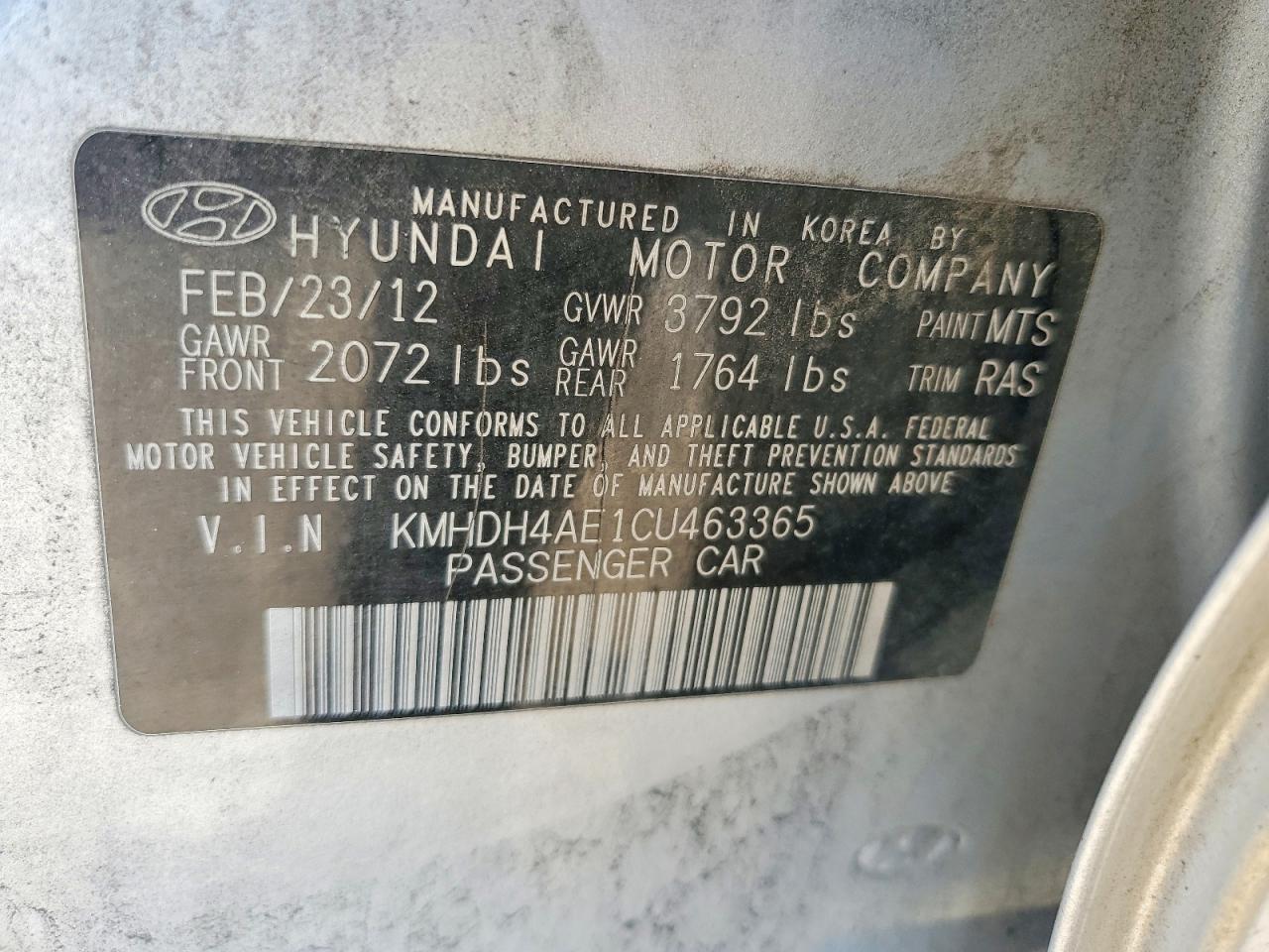 Hyundai ELANTRA Gls