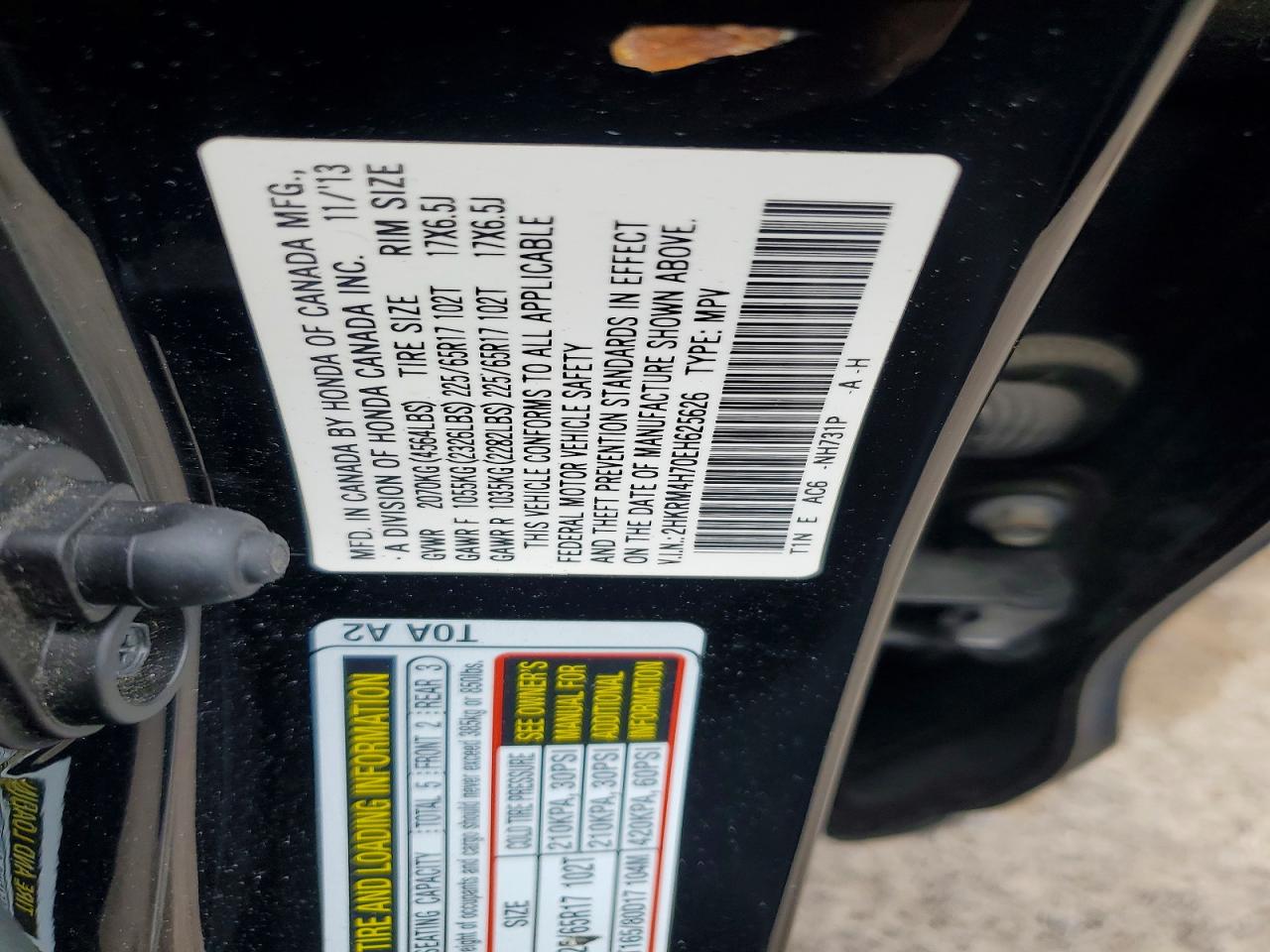 Honda Crv Exl