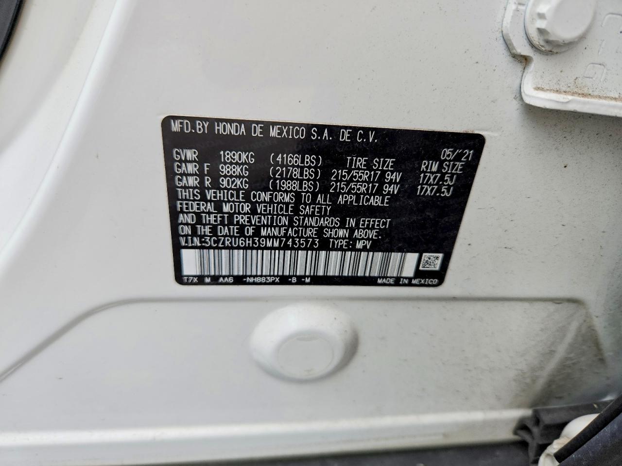 Honda HR-V Lx