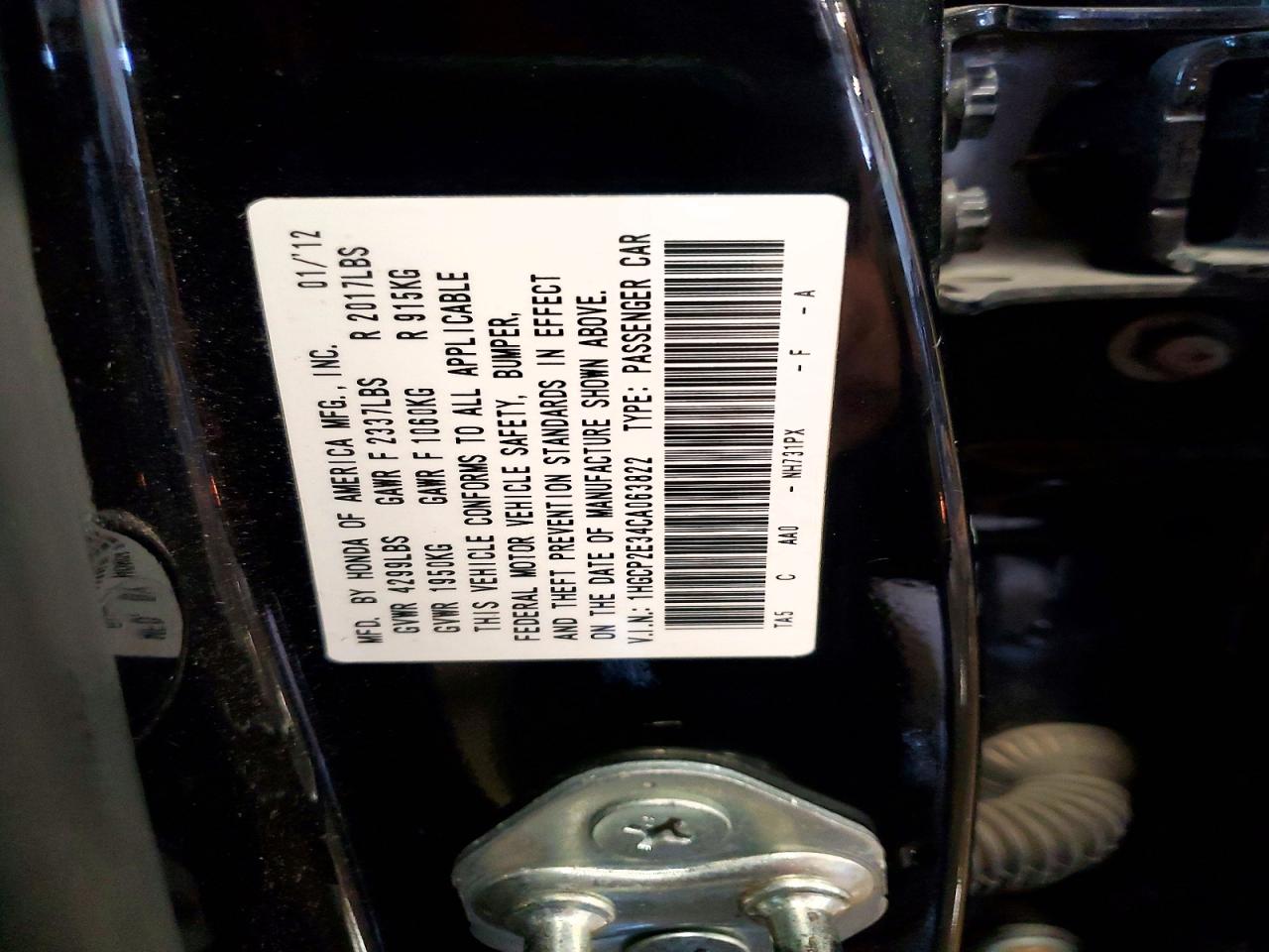 Honda Accord Lx