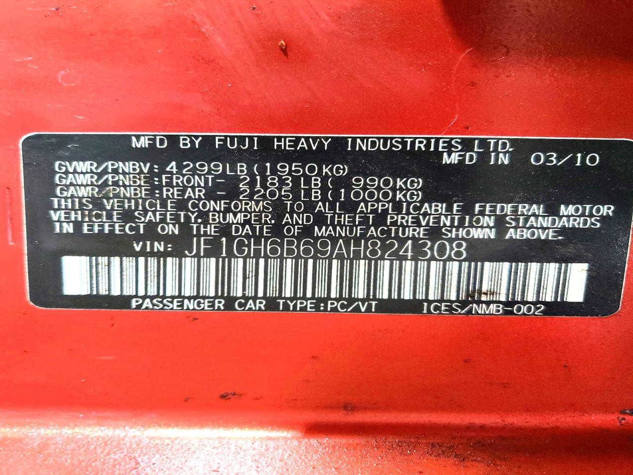 Subaru Impreza 2.5i Premium