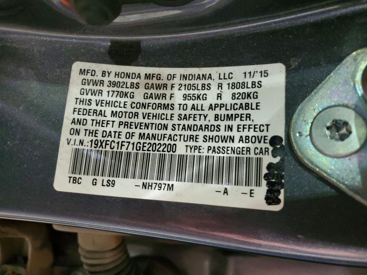 Honda Civic Exl