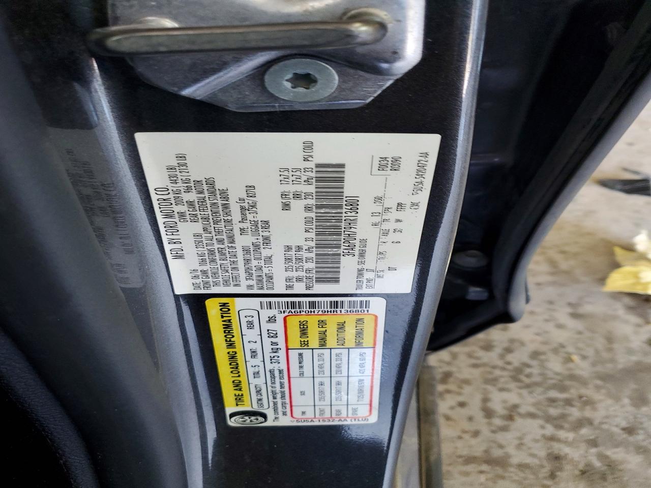 Ford Fusion Se