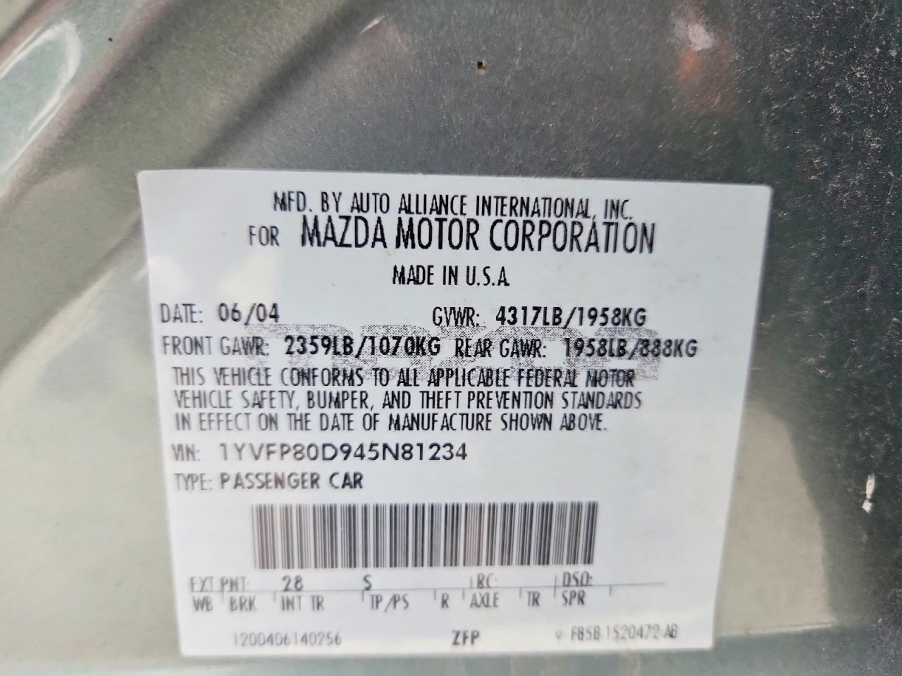 Mazda 6 S