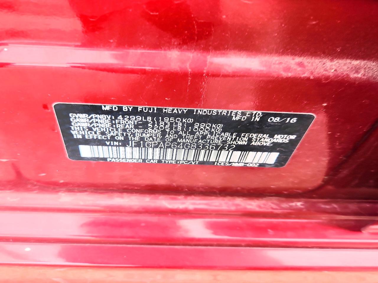 Subaru Impreza Sport Premium