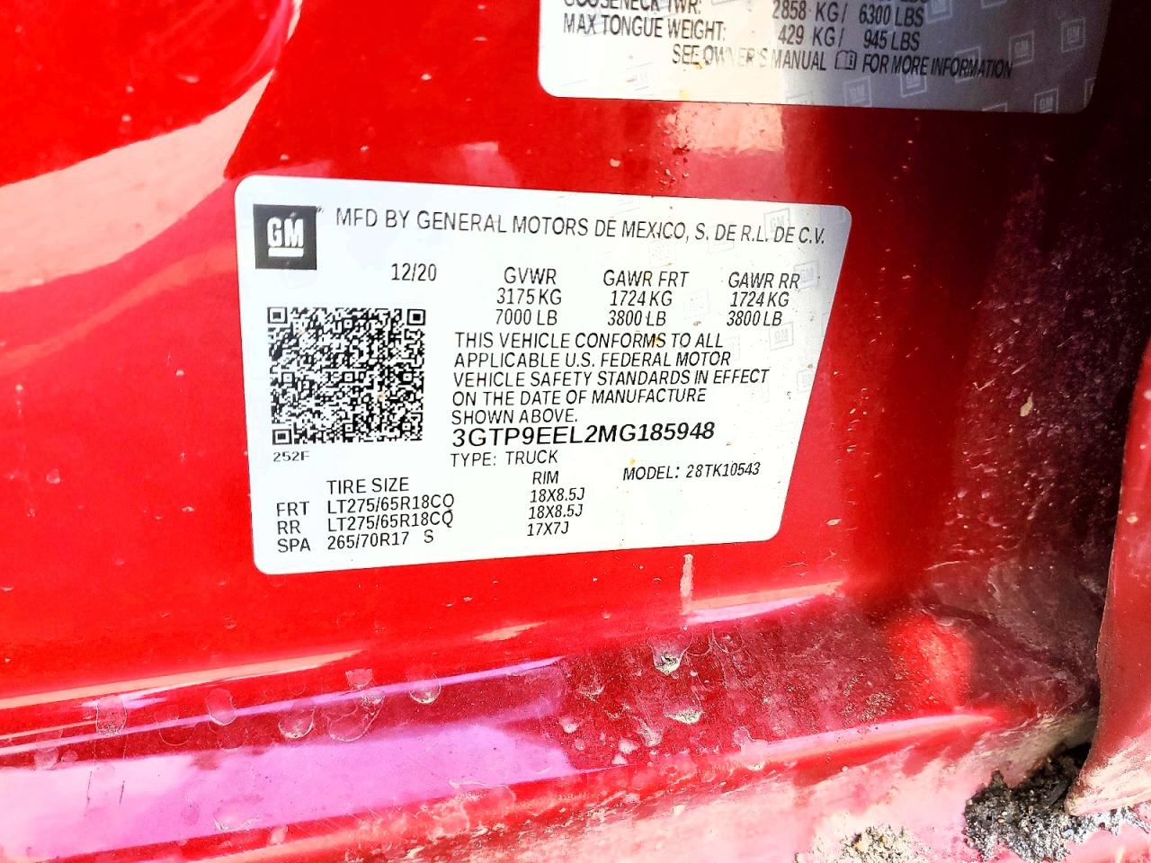 GMC Sierra K1500 At4