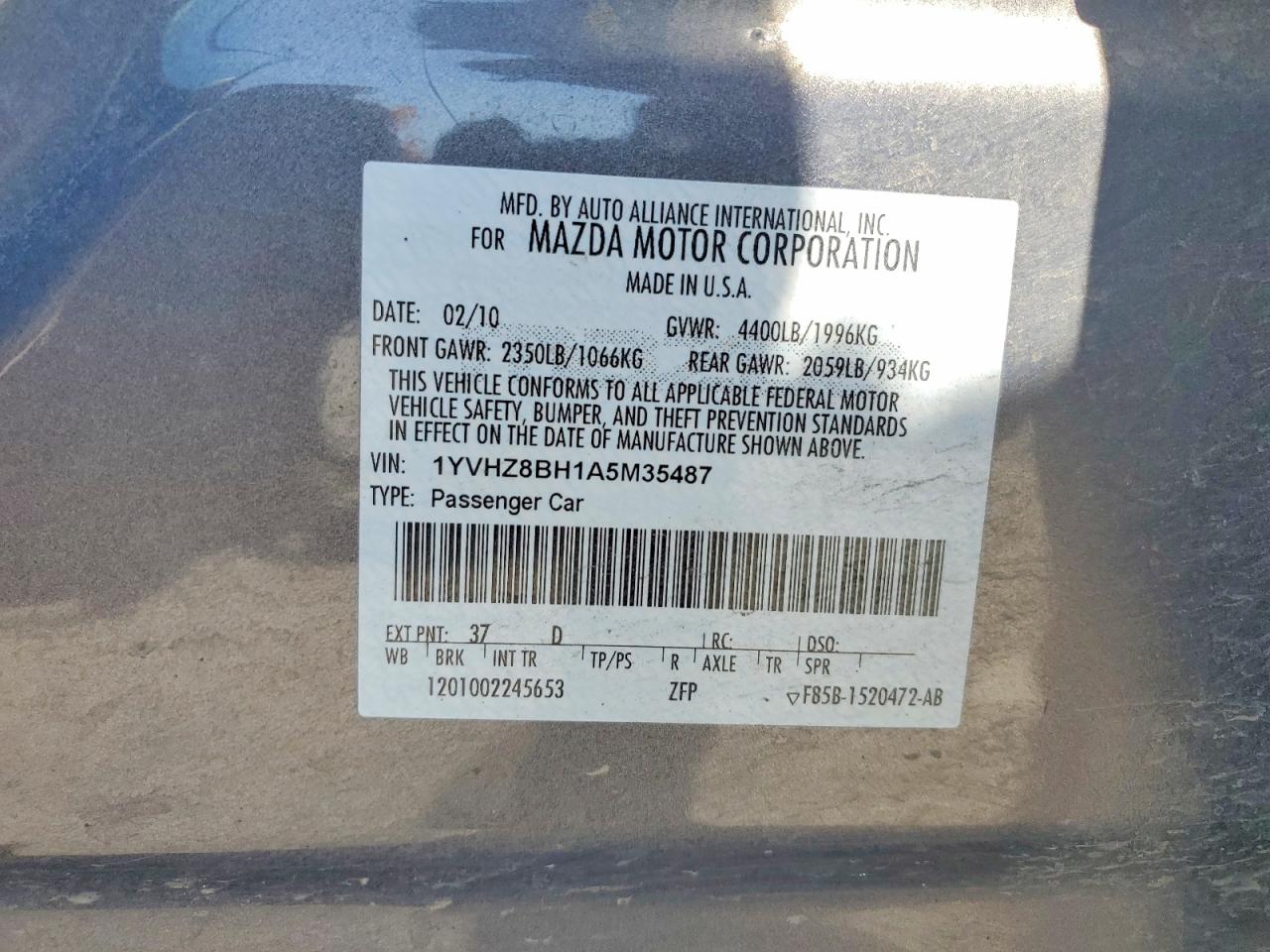 Mazda 6 I
