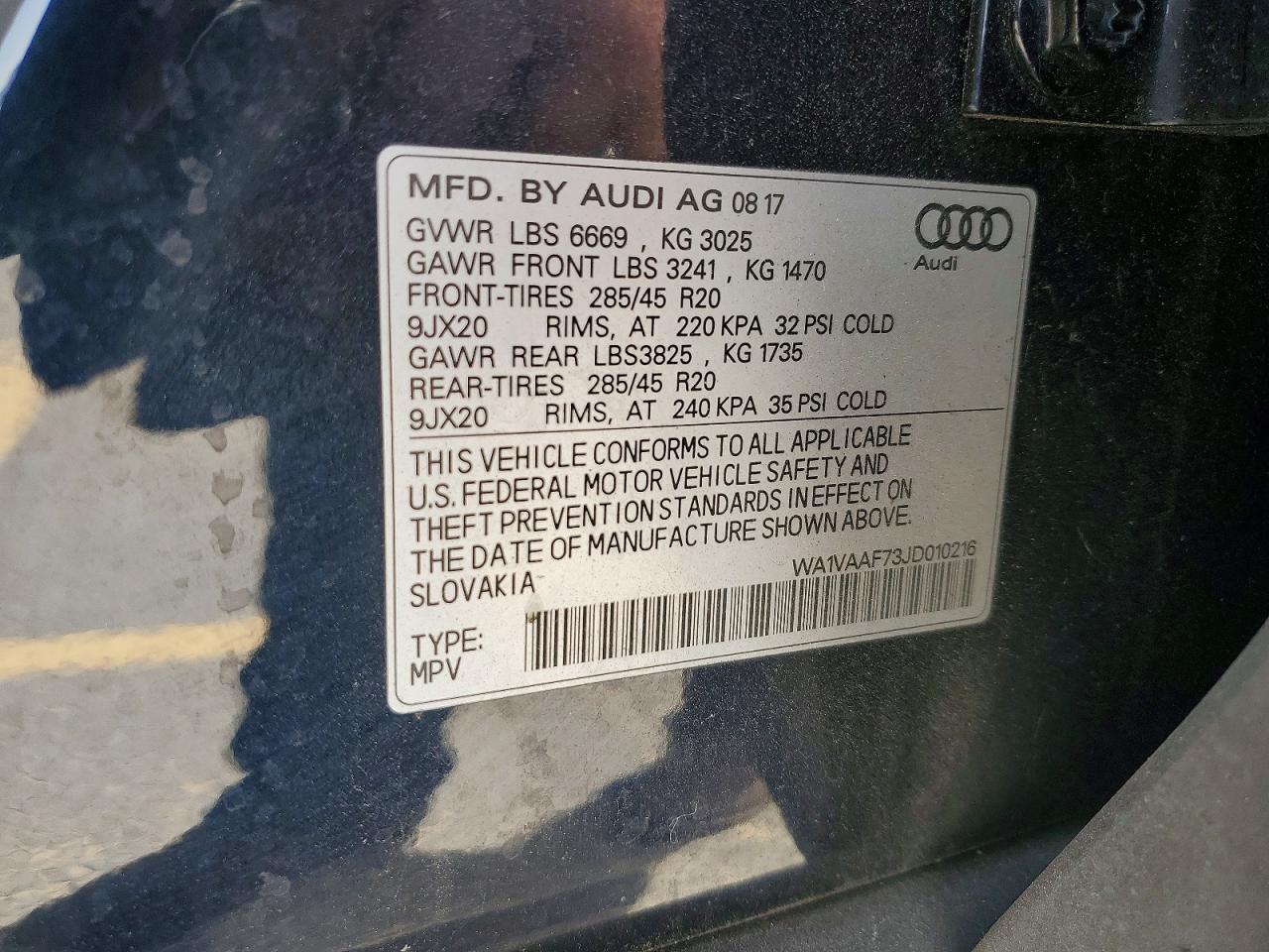 Audi Q7 Prestige