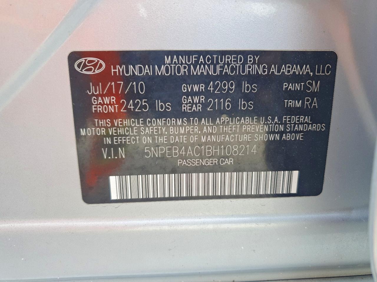 Hyundai SONATA Gls