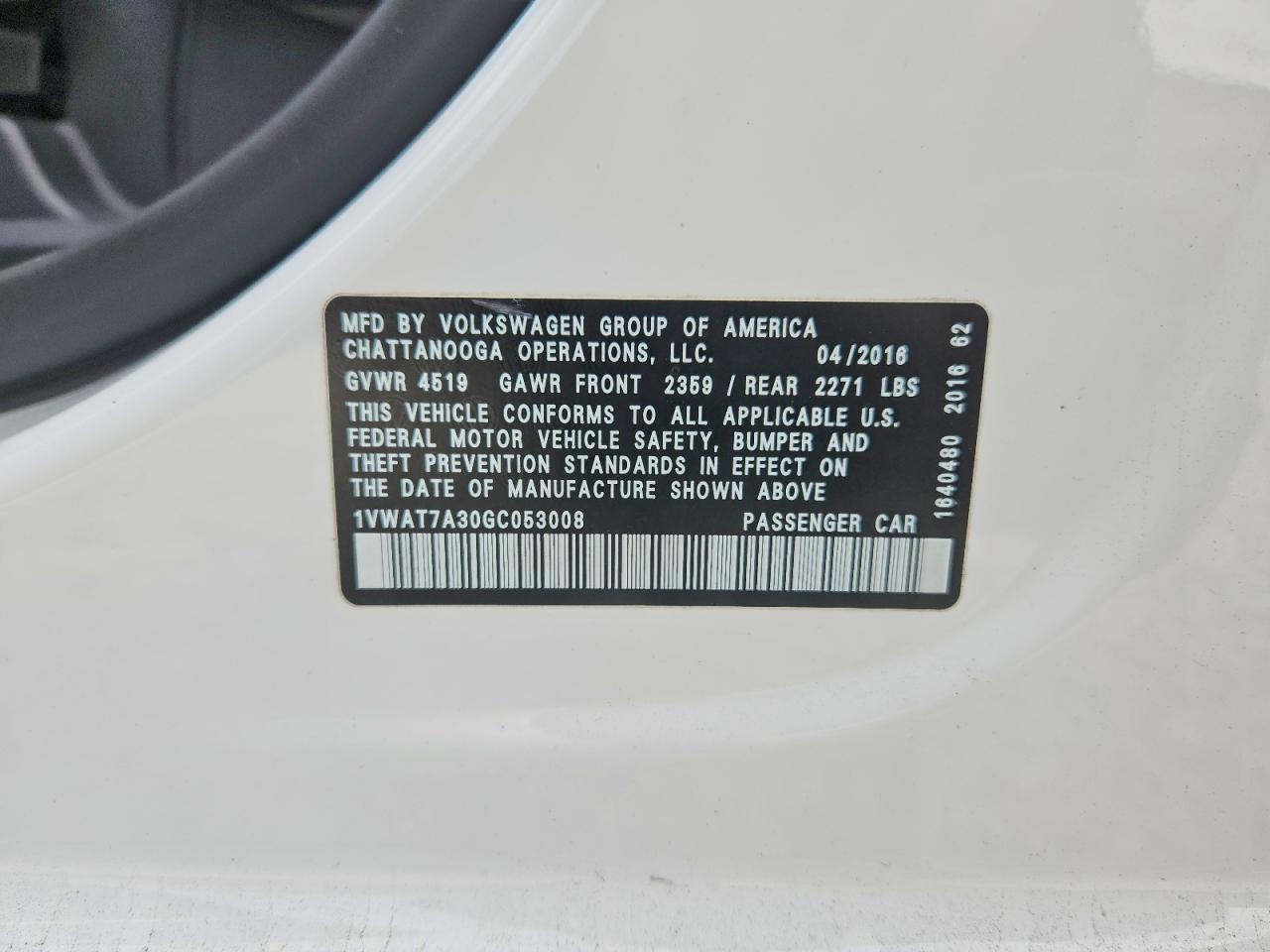 Volkswagen Passat S